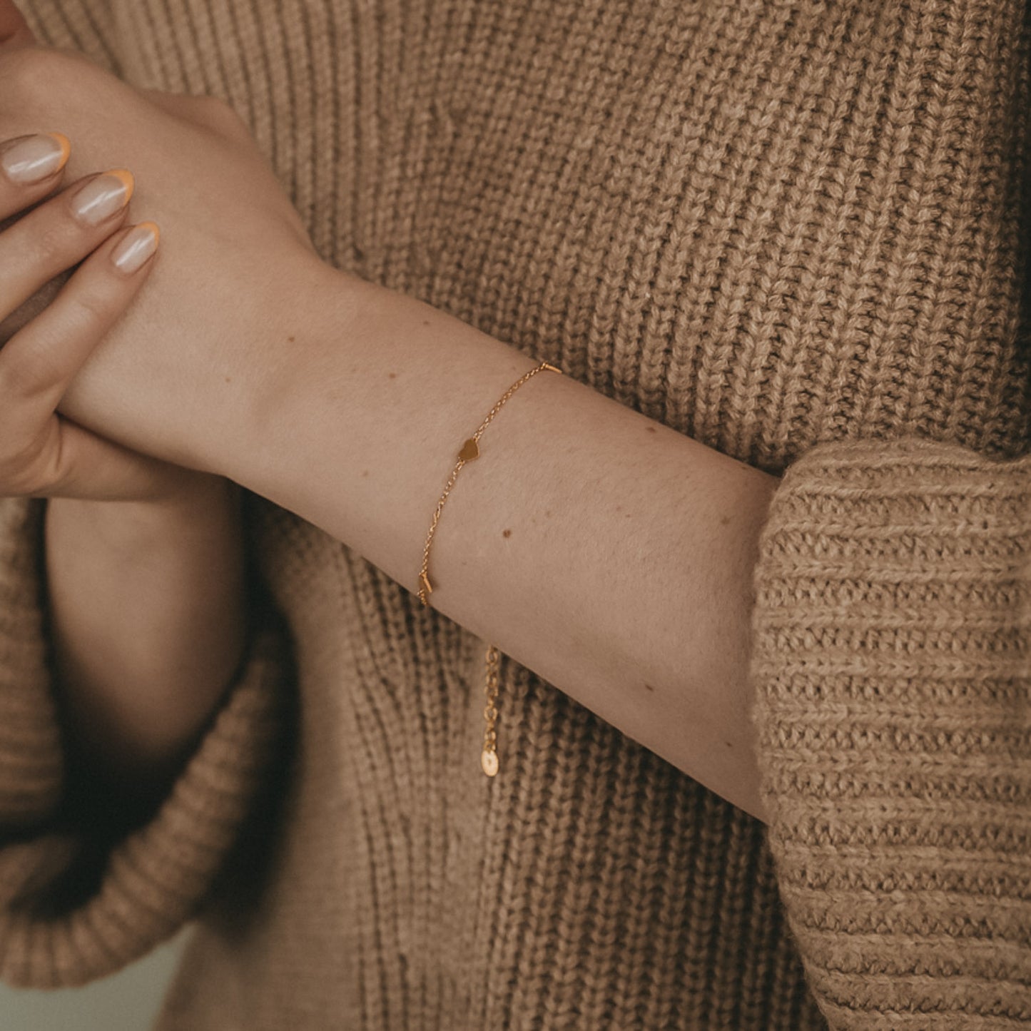 Armband Lisa Gold | Eulenschnitt