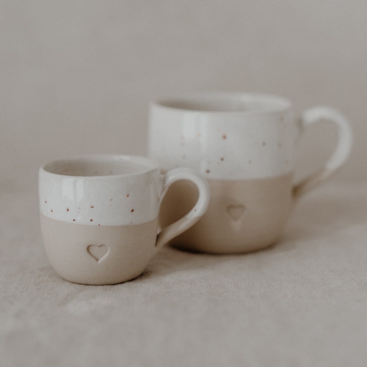 Cuore di tazza da caffè espresso