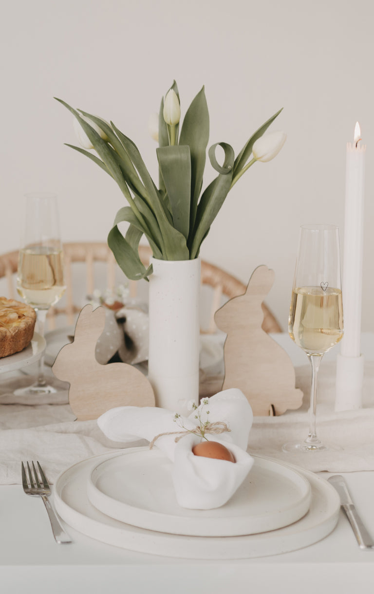 Ein Tisch voller Frühlingsgefühle