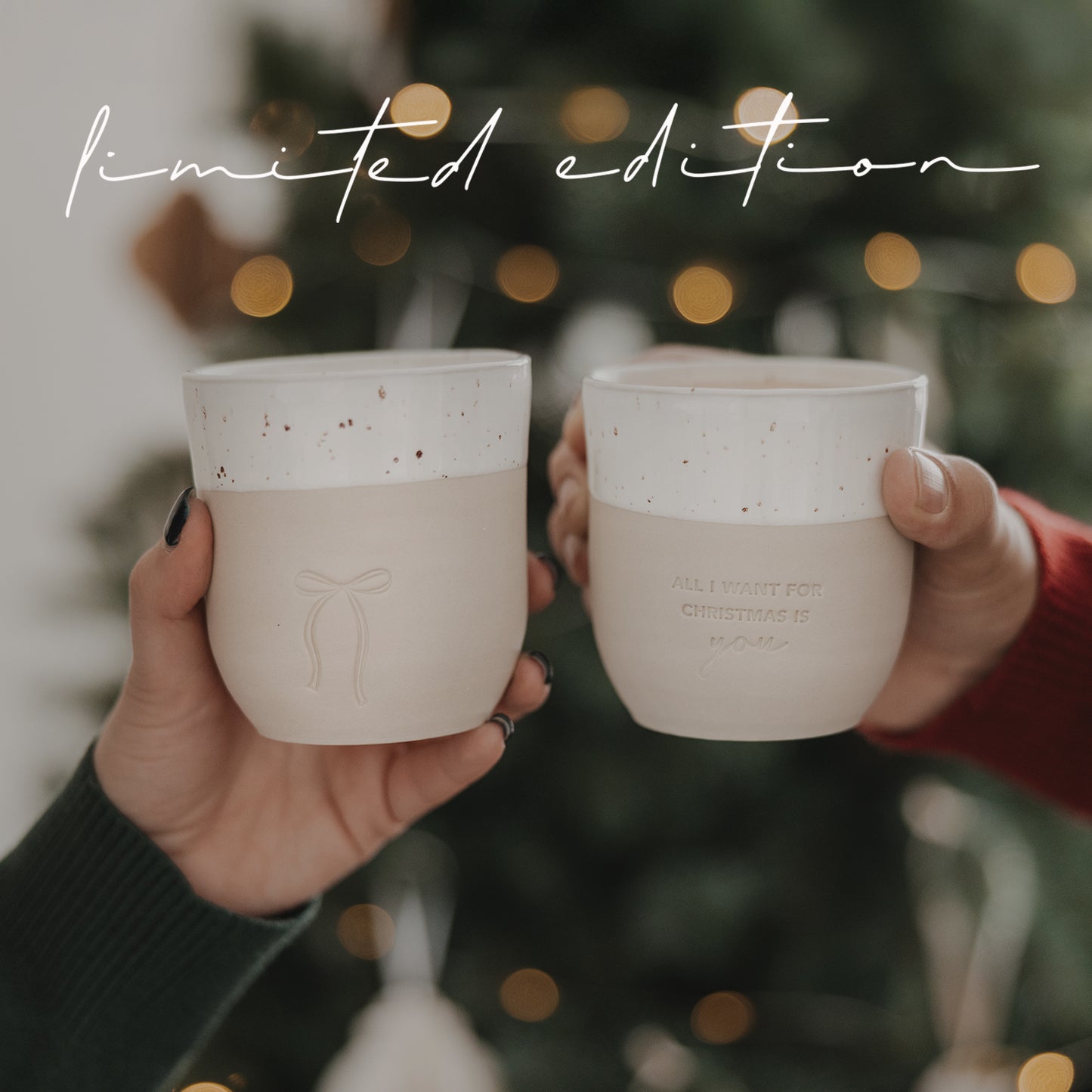 Limitierter Becher Schleife