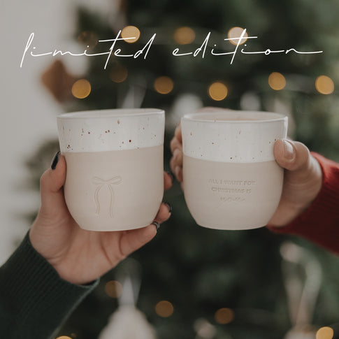 Limitierter Becher Schleife