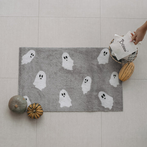 Waschbare Fußmatte Geister 75 x 45cm | Eulenschnitt 