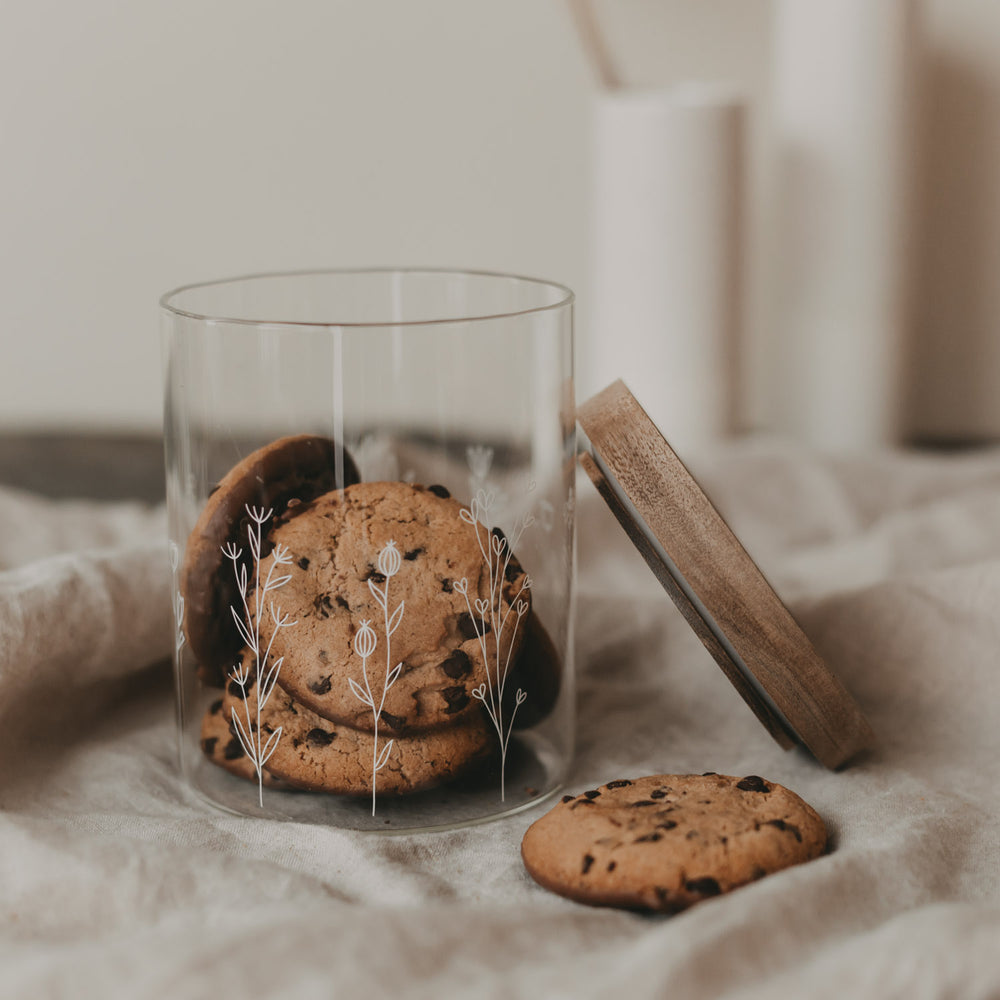 Vorratsglas Blumenwiese 13 cm | Eulenschnitt 