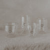 Verre double paroi 300ml cœur