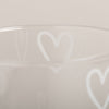 Trinkglas Herzen weiß | Eulenschnitt 