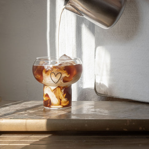 Bubble Glas Herz | Eulenschnitt 