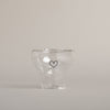 Verre à double paroi en forme de cœur 100ml
