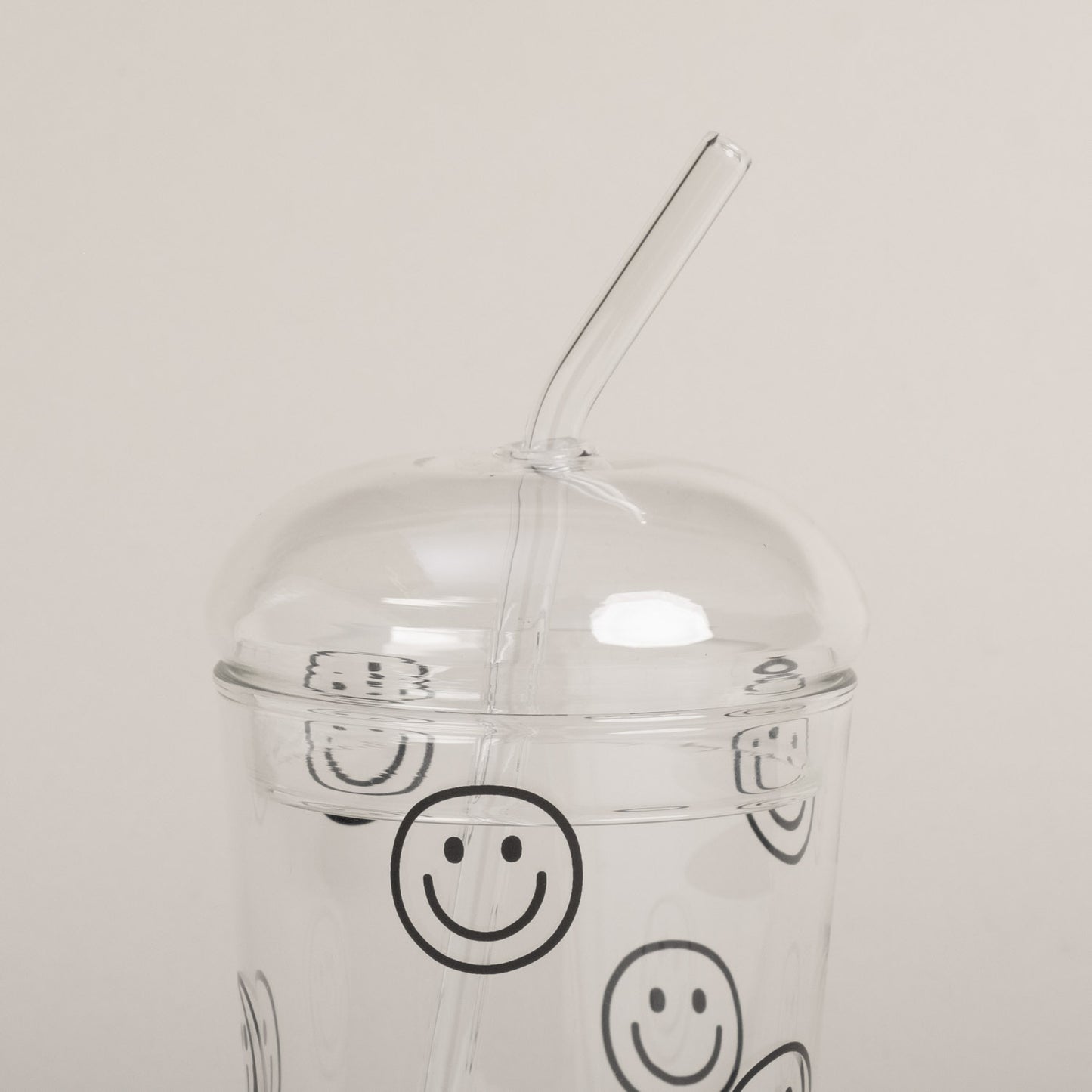 Glasdeckel für Trinkglas