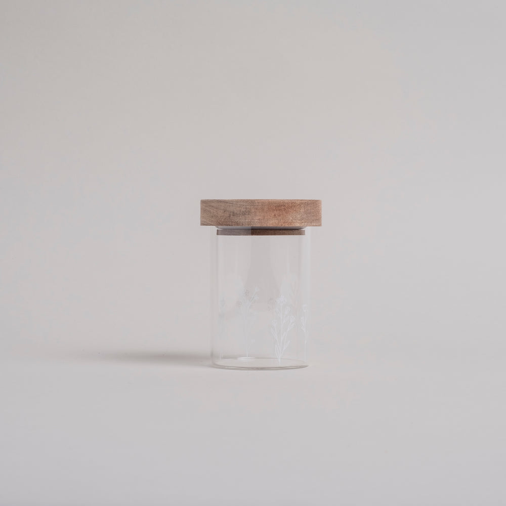 Mini Vorratsglas Blumenwiese 9 cm | Eulenschnitt 