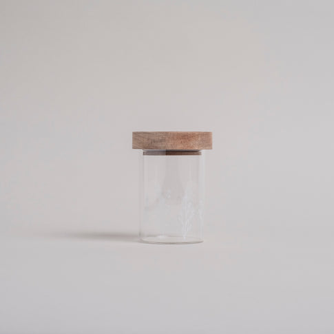 Mini Vorratsglas Blumenwiese 9 cm | Eulenschnitt 