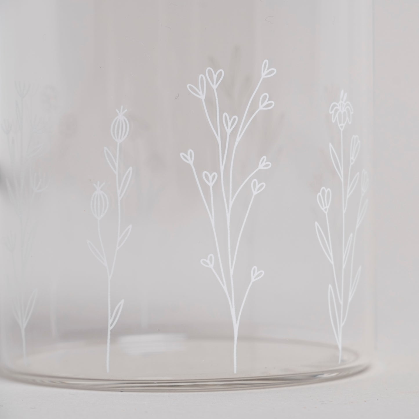 Mini Vorratsglas Blumenwiese 9 cm | Eulenschnitt 