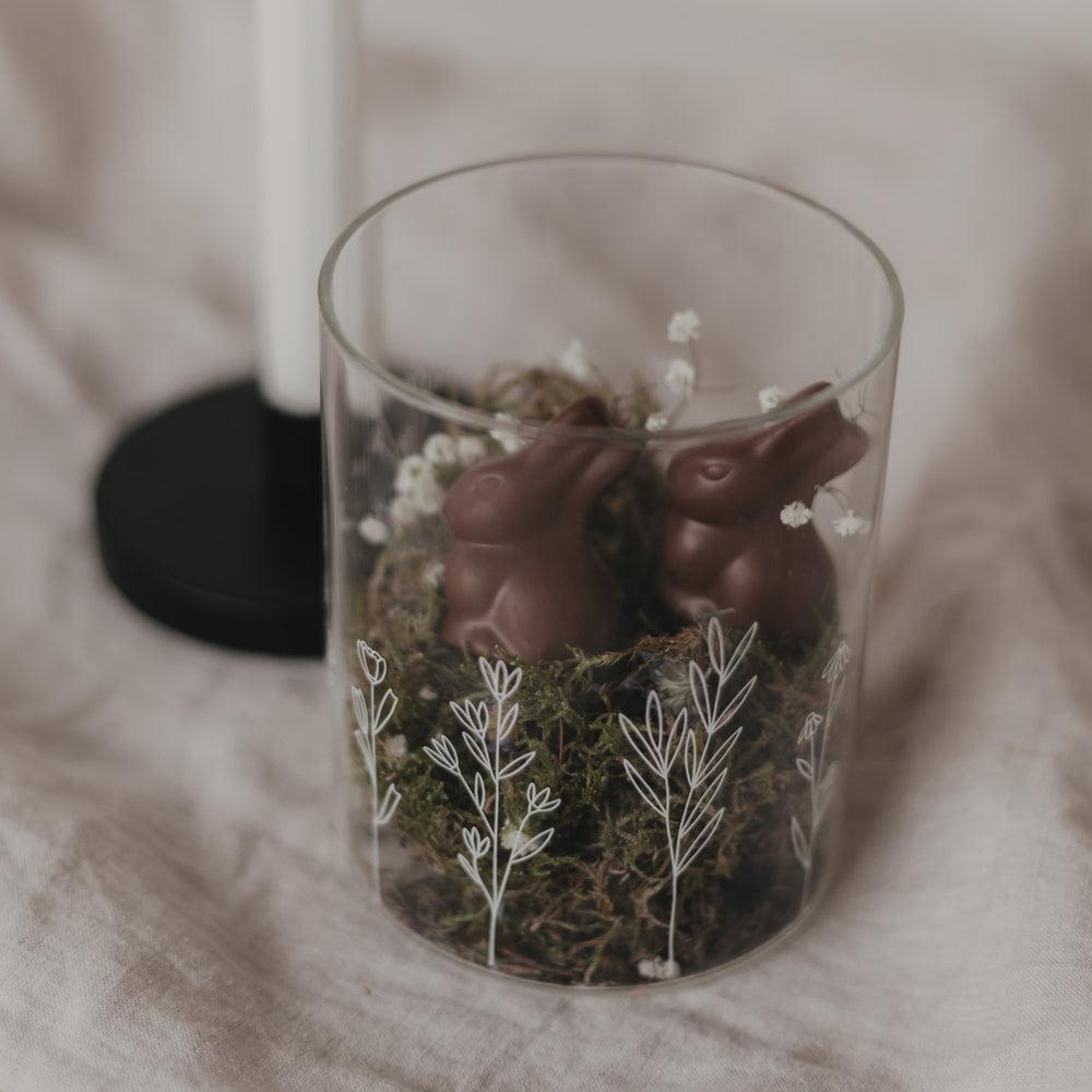 Vorratsglas Blumenwiese 13 cm | Eulenschnitt 