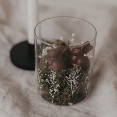 Vorratsglas Blumenwiese 13 cm | Eulenschnitt 