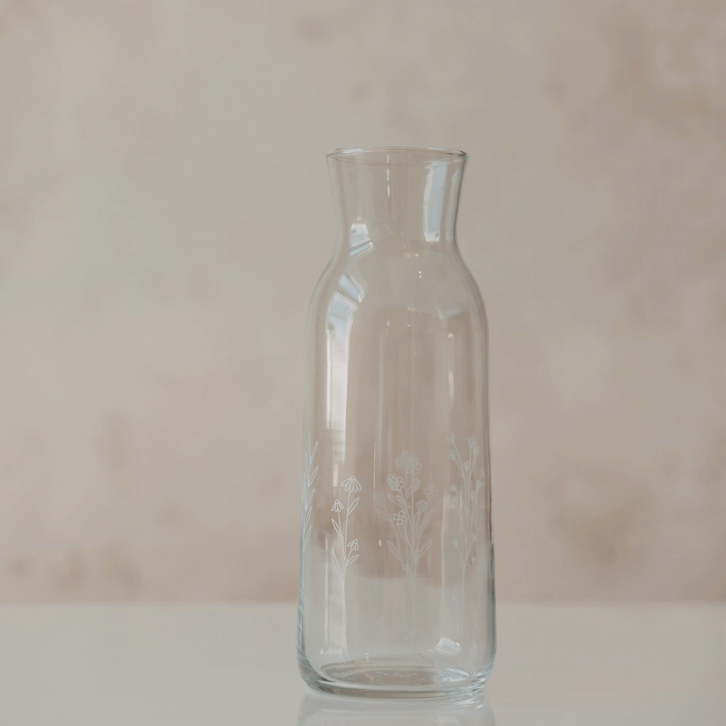 Carafe Prairie fleurie
