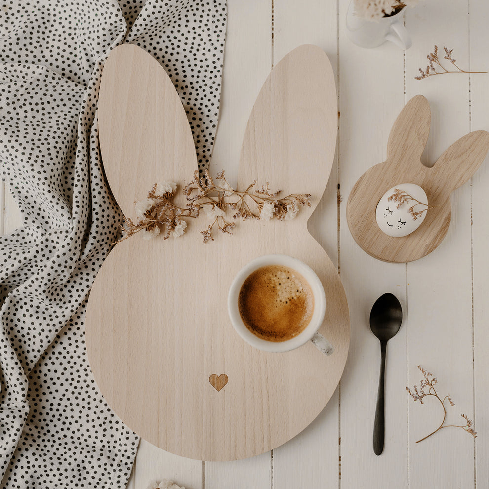 Planche à petit-déjeuner lapin