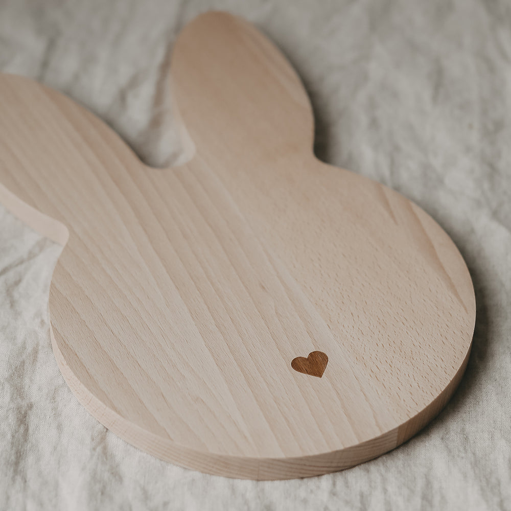 Planche à petit-déjeuner lapin