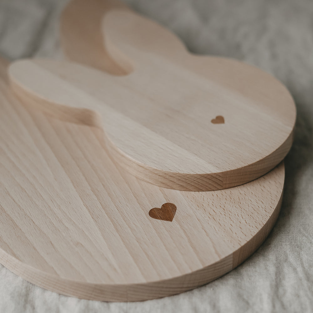 Planche à petit-déjeuner lapin