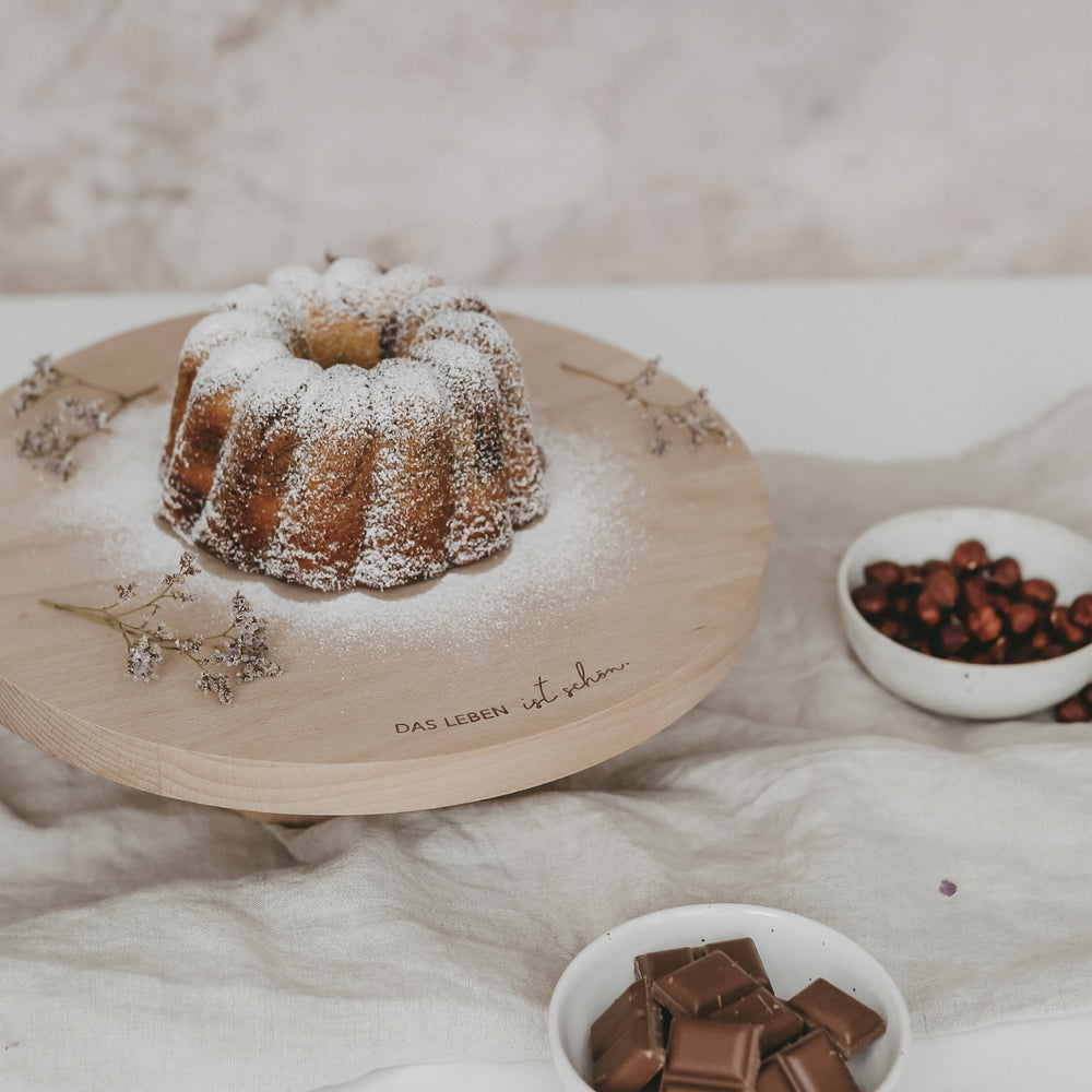 Présentoir à gâteaux Das Leben ist schön