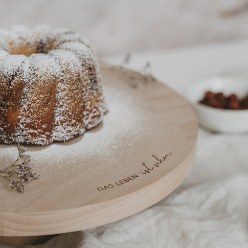 Présentoir à gâteaux Das Leben ist schön