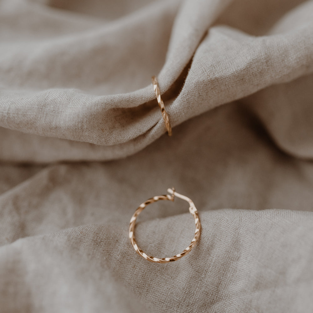 Creole Marina Gold 2,4 cm | Eulenschnitt 