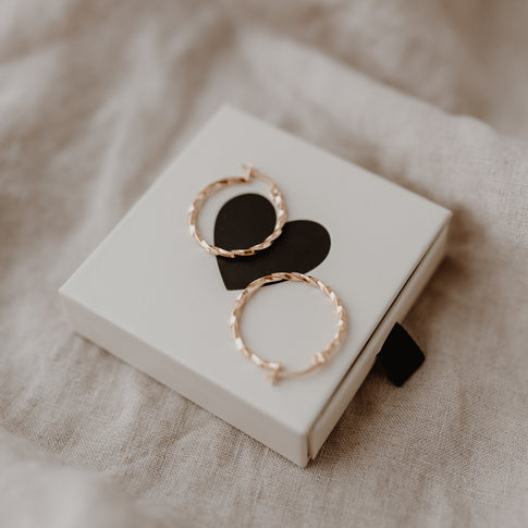 Creole Marina Gold 2,4 cm | Eulenschnitt 