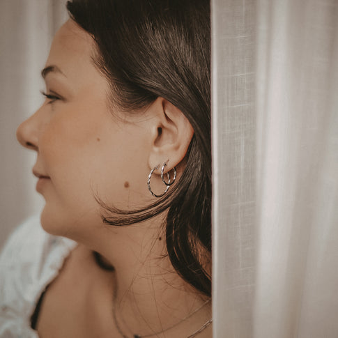 Creole Marina Silber 2,4 cm | Eulenschnitt 