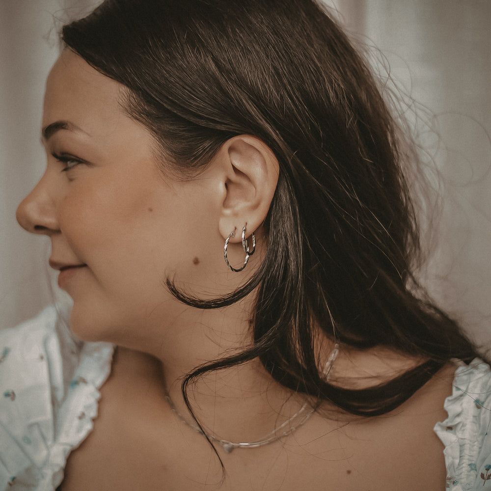 Creole Marina Silber 2,4 cm | Eulenschnitt 