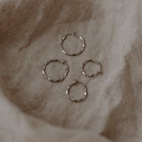 Creole Marina Silber 2,4 cm | Eulenschnitt 