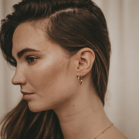 Creole Marina Gold 1,9 cm | Eulenschnitt 