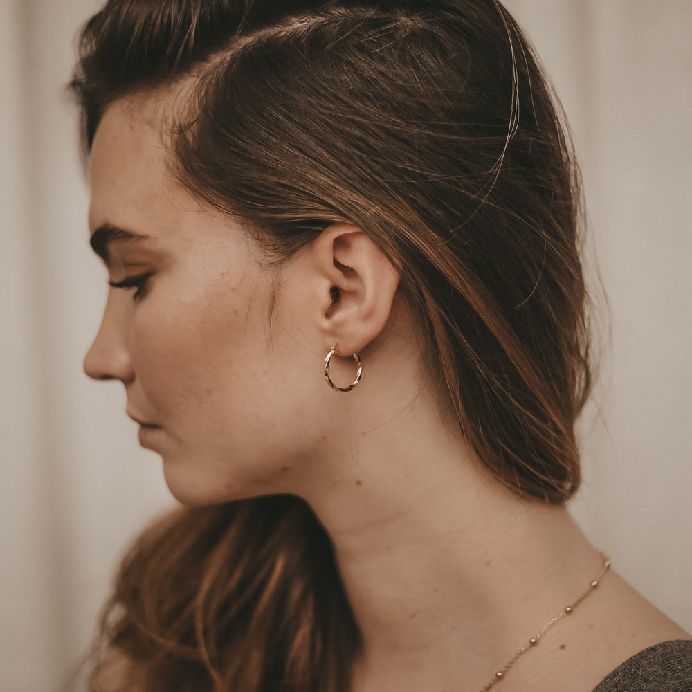 Creole Marina Gold 1,9 cm | Eulenschnitt 