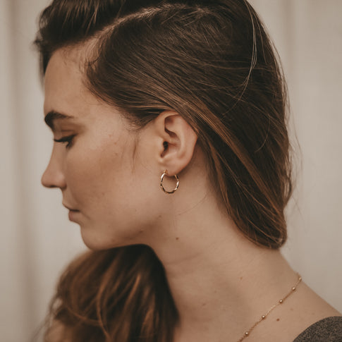 Creole Marina Gold 1,9 cm | Eulenschnitt 