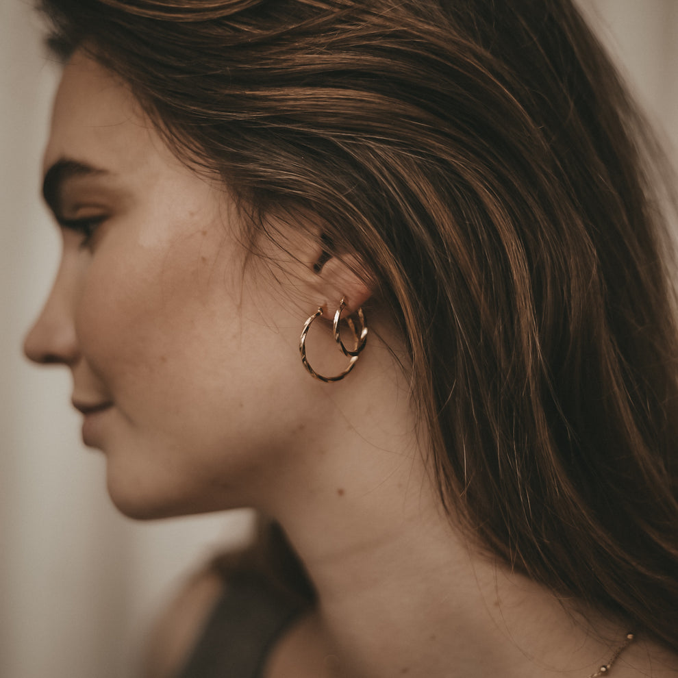 Creole Marina Gold 1,9 cm | Eulenschnitt 