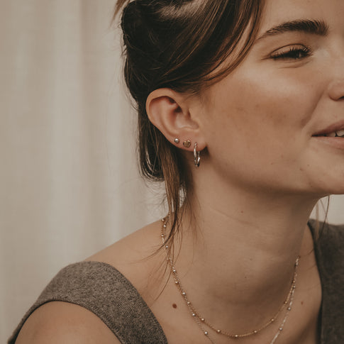 Creole Marina Silber 1,9 cm | Eulenschnitt 