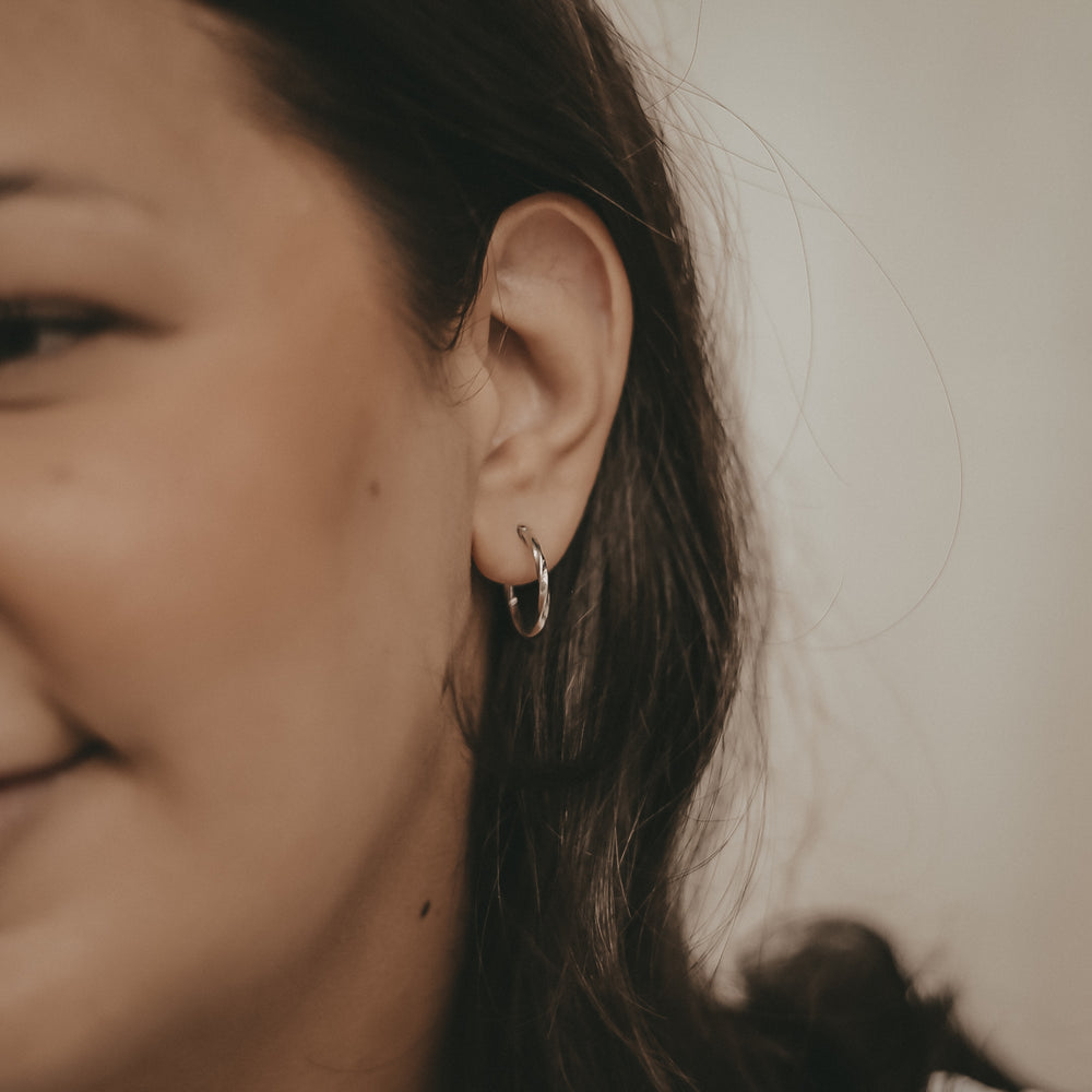 Creole Marina Silber 1,9 cm | Eulenschnitt 