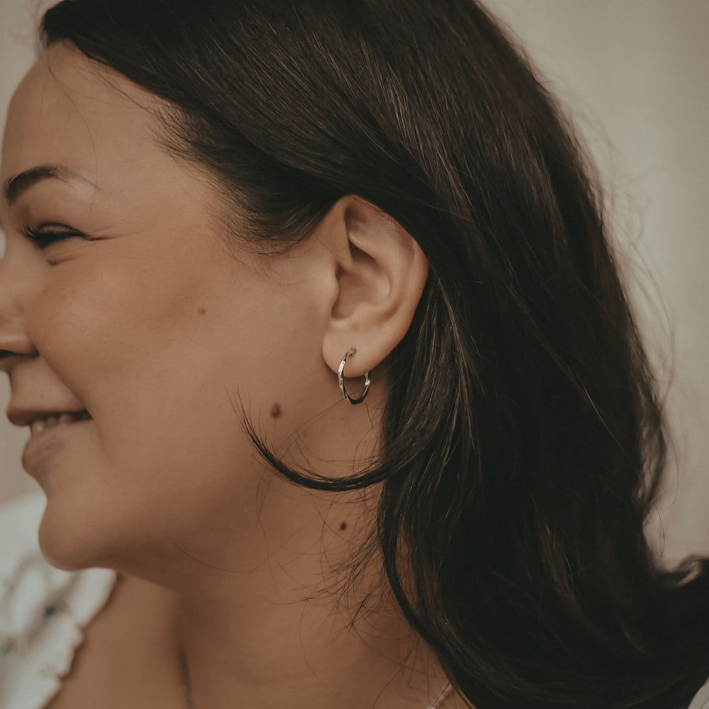 Creole Marina Silber 1,9 cm | Eulenschnitt 