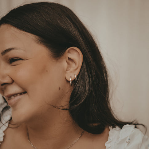 Creole Marina Silber 1,9 cm | Eulenschnitt 