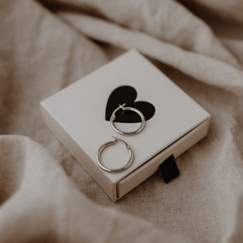 Créole Nele Silber 2 cm