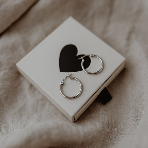 Créole Nele Silber 2 cm