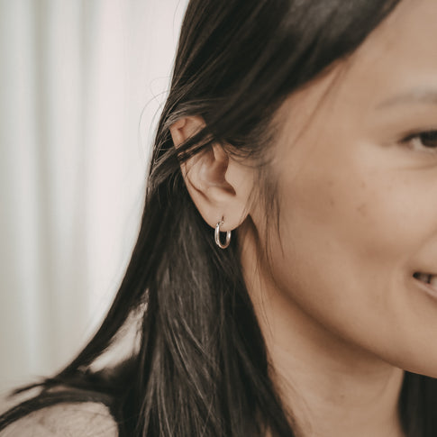 Créole Nele Silber 1,4 cm