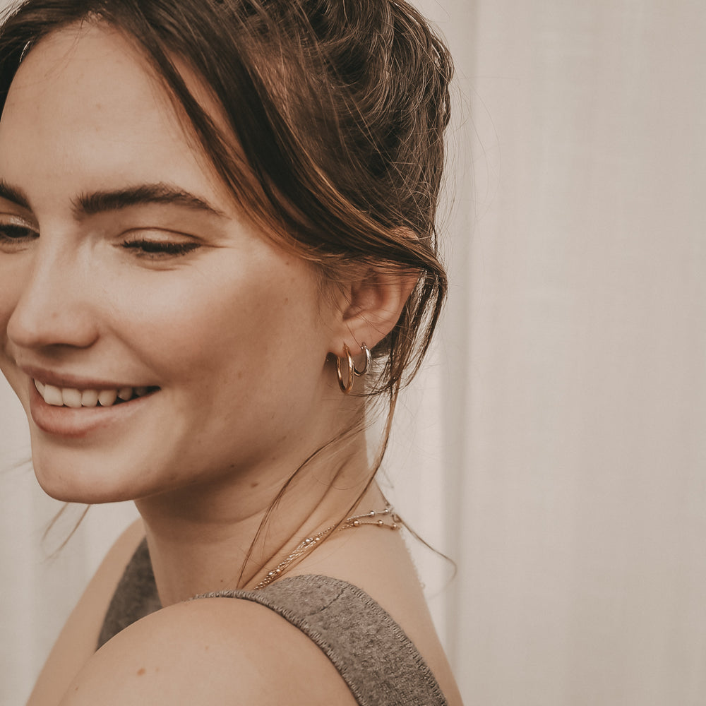 Créole Nele Silber 1,4 cm