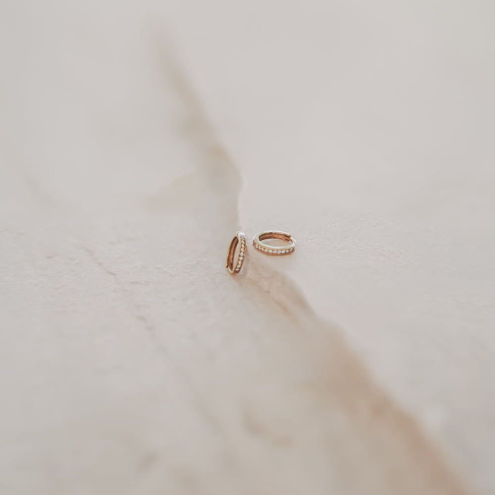 Creole Lara Gold 1,1 cm | Eulenschnitt 