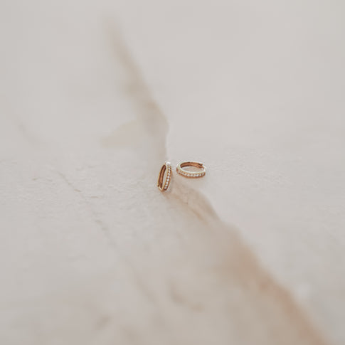 Creole Lara Gold 1,1 cm | Eulenschnitt 