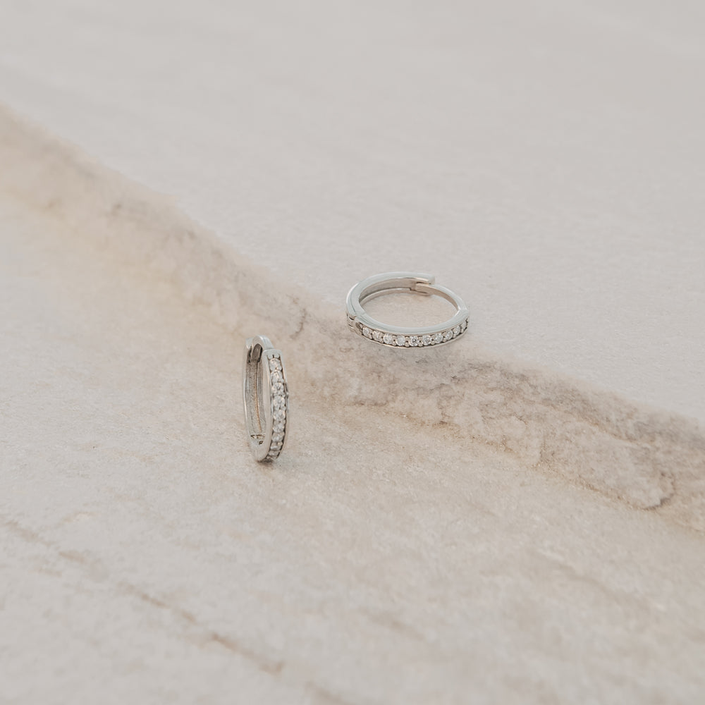 Creole Lara Silber 1,1 cm | Eulenschnitt