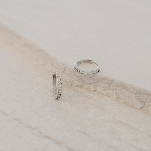 Creole Lara Silber 1,1 cm | Eulenschnitt