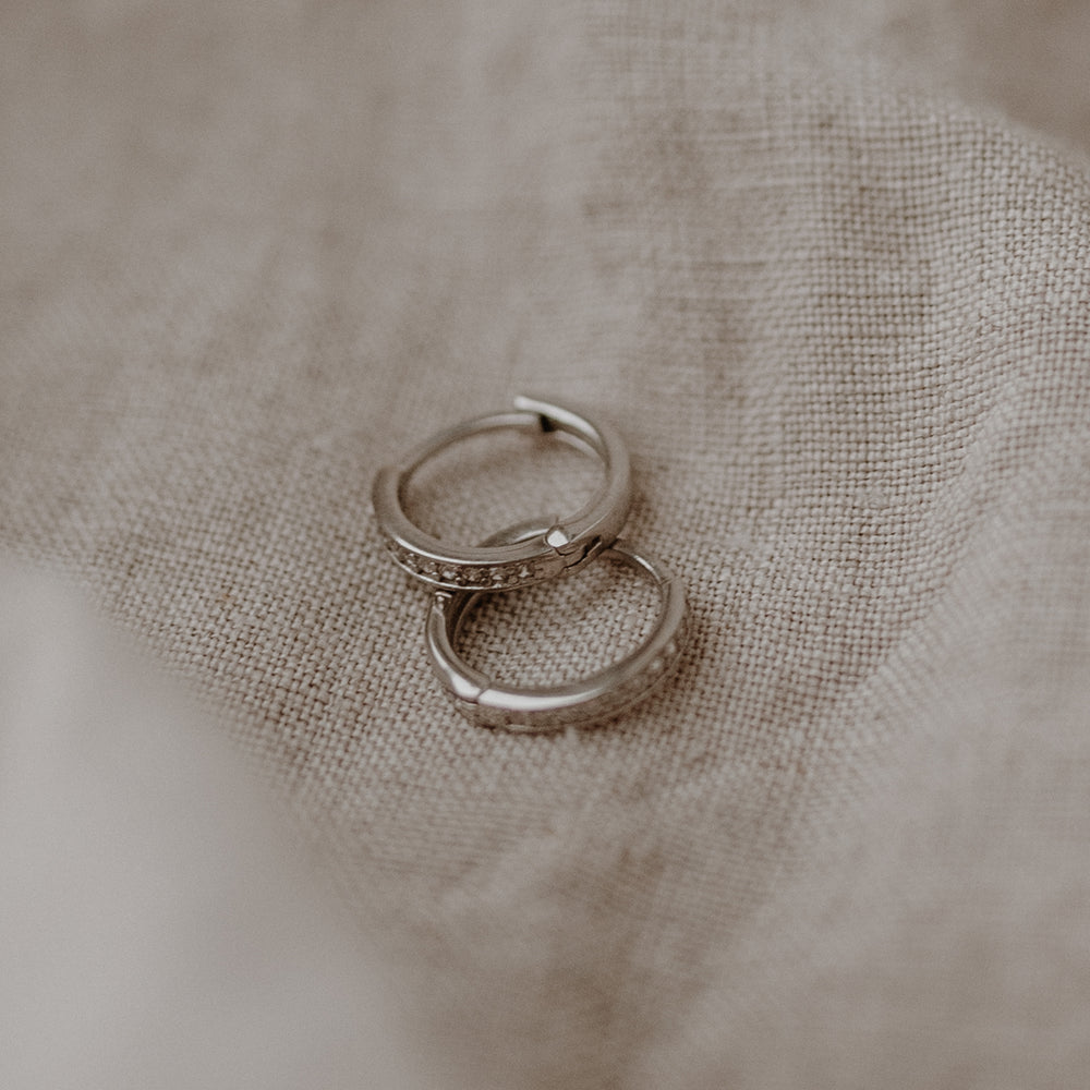 Creole Lara Silber 1,1 cm | Eulenschnitt