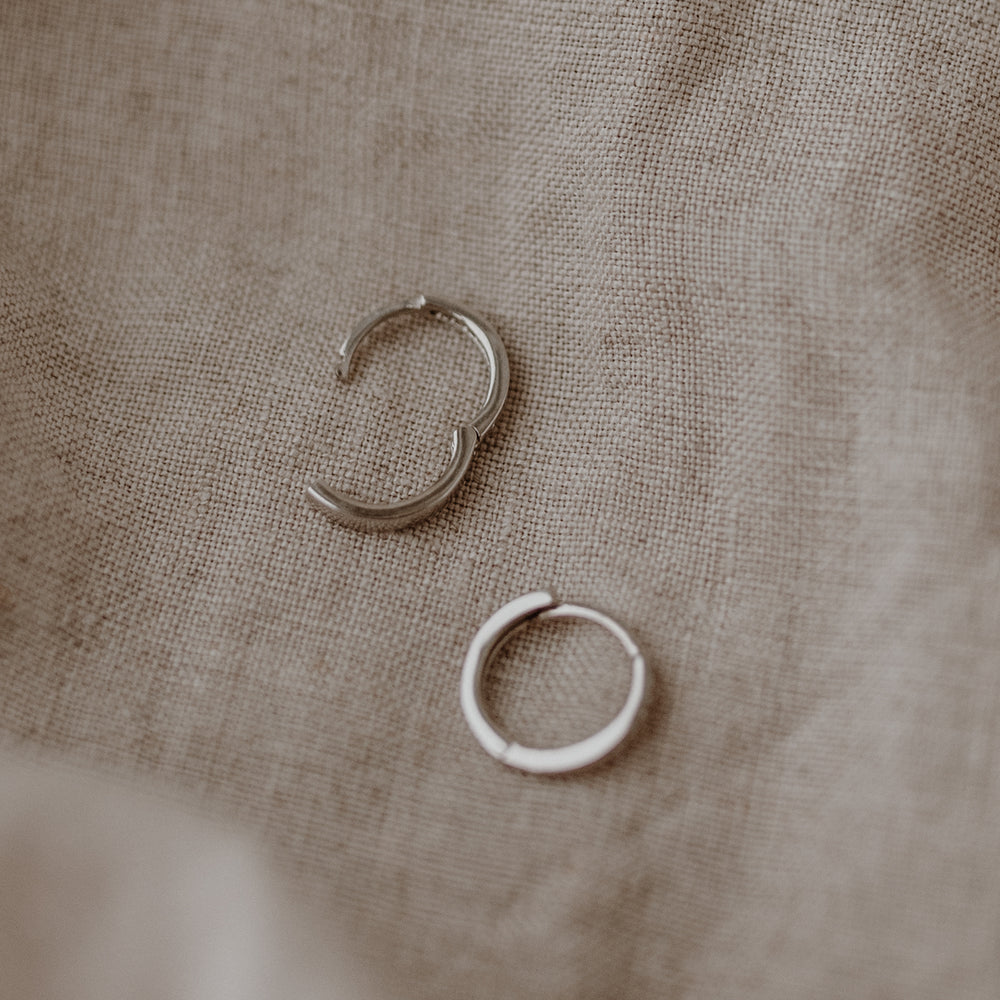 Creole Lara Silber 1,1 cm | Eulenschnitt