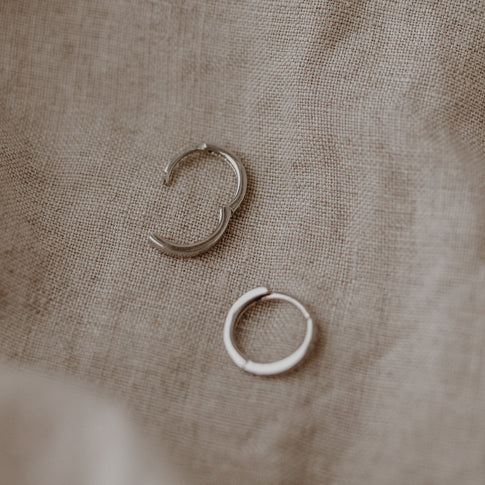 Creole Lara Silber 1,1 cm | Eulenschnitt