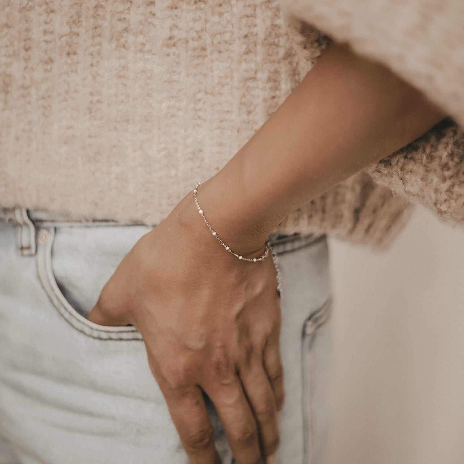 Armband Lini Silber | Eulenschnitt 