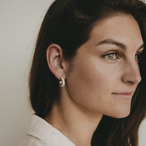 Creole Jess Silber 1,6 cm | Eulenschnitt 