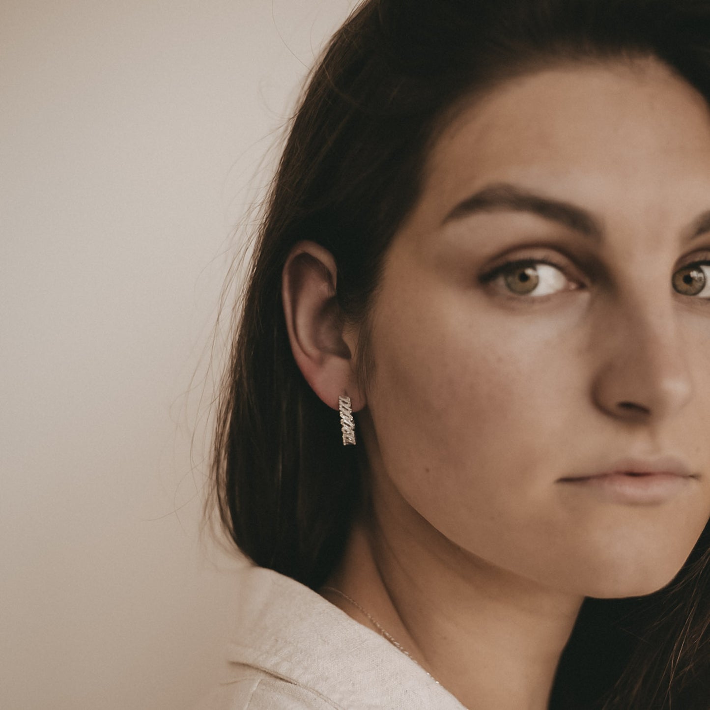 Creole Jess Silber 1,6 cm | Eulenschnitt 